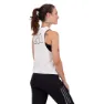 adidas Run Icons Ermeløs T-skjorte female, White