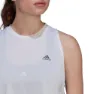 adidas Run Icons Ermeløs T-skjorte female, White