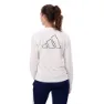 adidas Run Icons Langarmet T-skjorte female, White