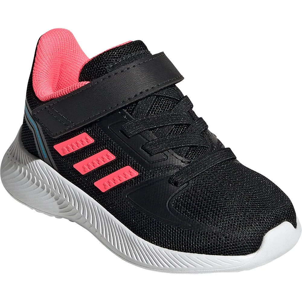 adidas Runfalcon 2.0 Joggesko For Spedbarn male, Core black / acid red / sky rush adidas Runfalcon 2.0 Joggesko For Spedbarn male, Core black / acid red / sky rush