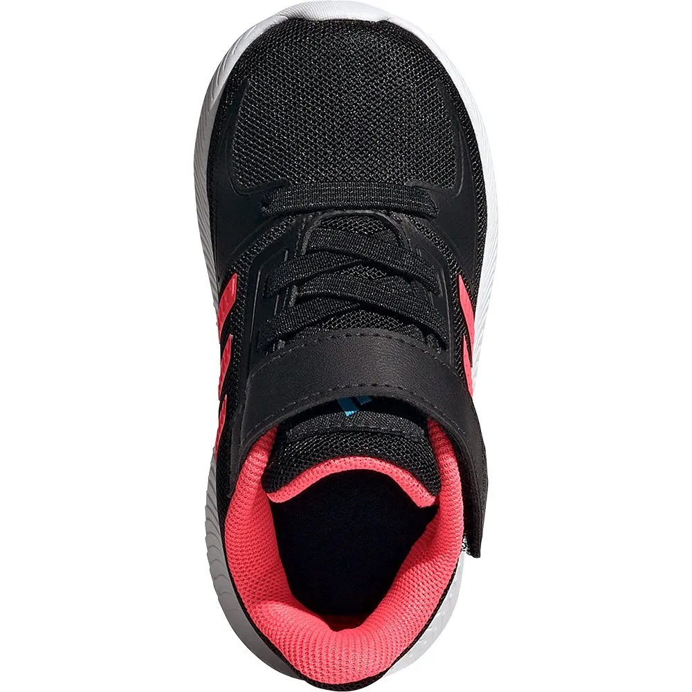 adidas Runfalcon 2.0 Joggesko For Spedbarn male, Core black / acid red / sky rush adidas Runfalcon 2.0 Joggesko For Spedbarn male, Core black / acid red / sky rush
