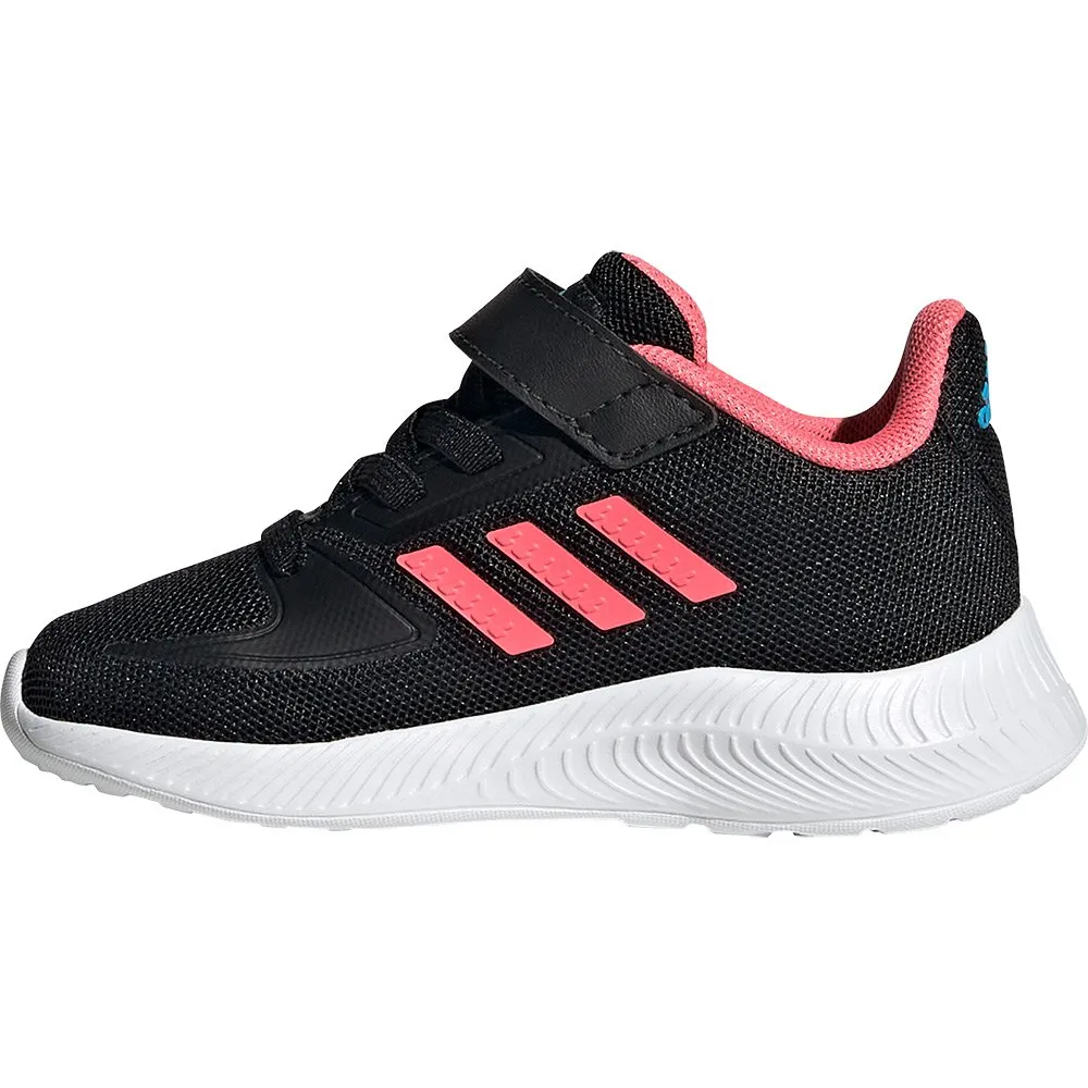 adidas Runfalcon 2.0 Joggesko For Spedbarn male, Core black / acid red / sky rush adidas Runfalcon 2.0 Joggesko For Spedbarn male, Core black / acid red / sky rush