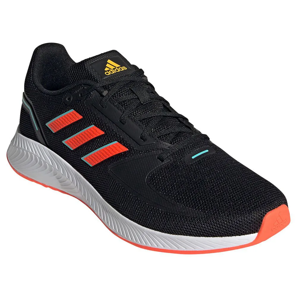 adidas Runfalcon 2.0 Løpesko male, Core black / solar red / solar gold adidas Runfalcon 2.0 Løpesko male, Core black / solar red / solar gold