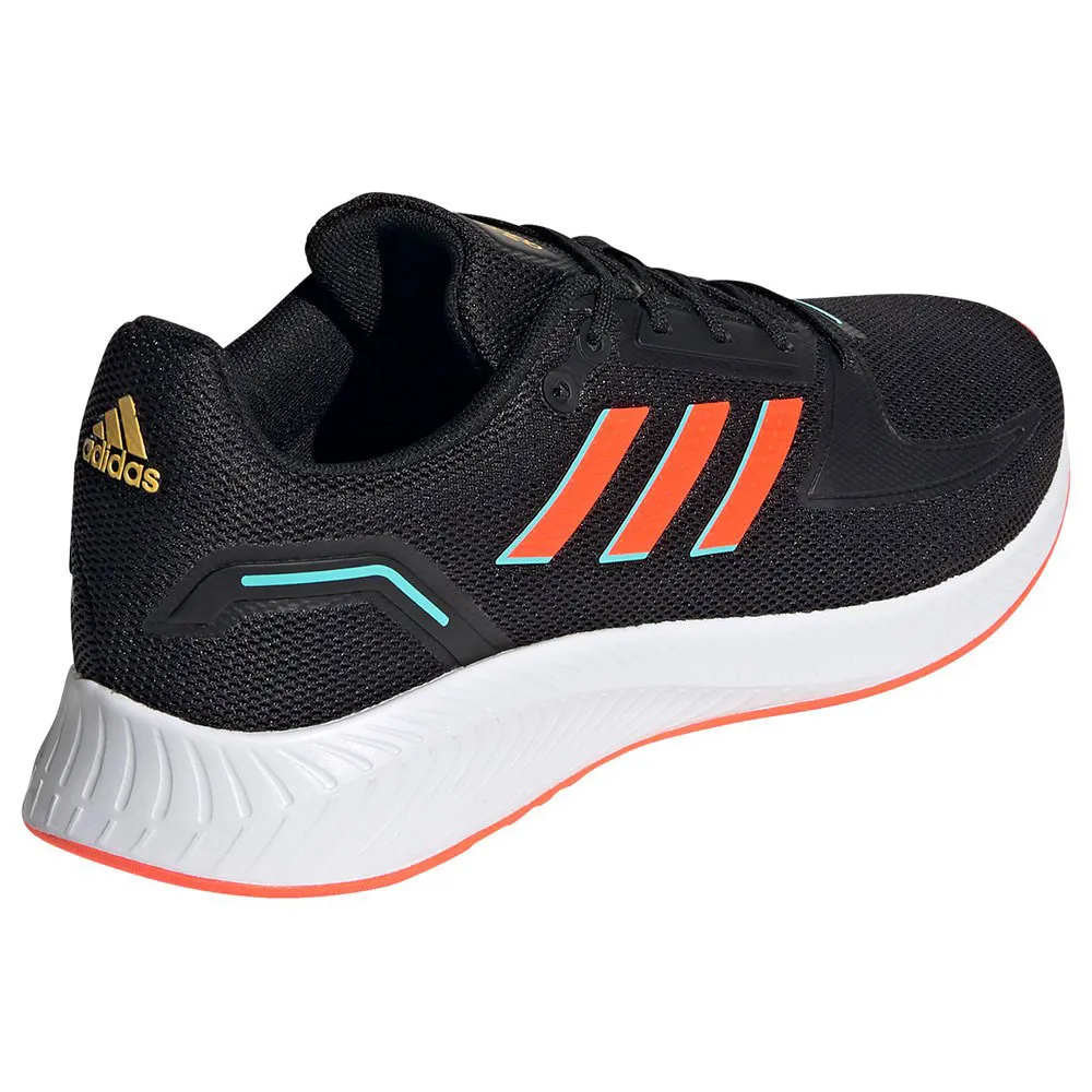 adidas Runfalcon 2.0 Løpesko male, Core black / solar red / solar gold adidas Runfalcon 2.0 Løpesko male, Core black / solar red / solar gold