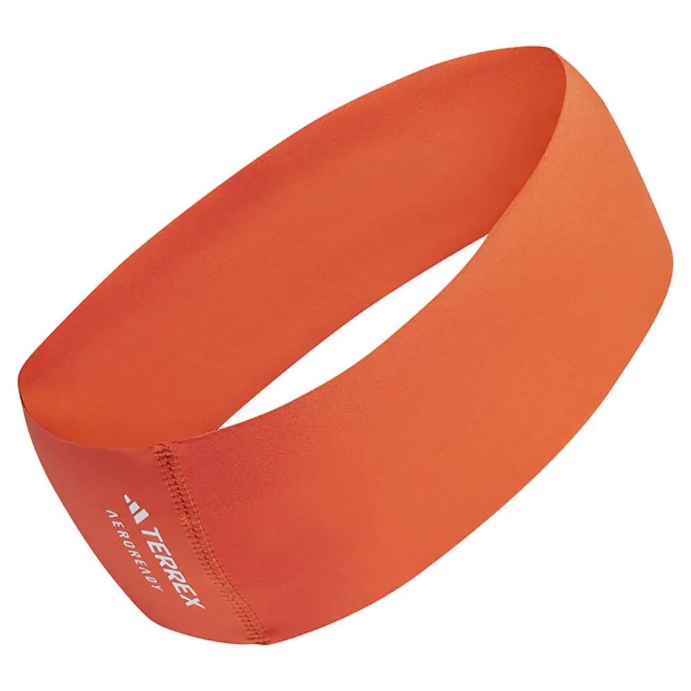 adidas Terrex Aeroready Hodebånd male, Semi impact orange / white