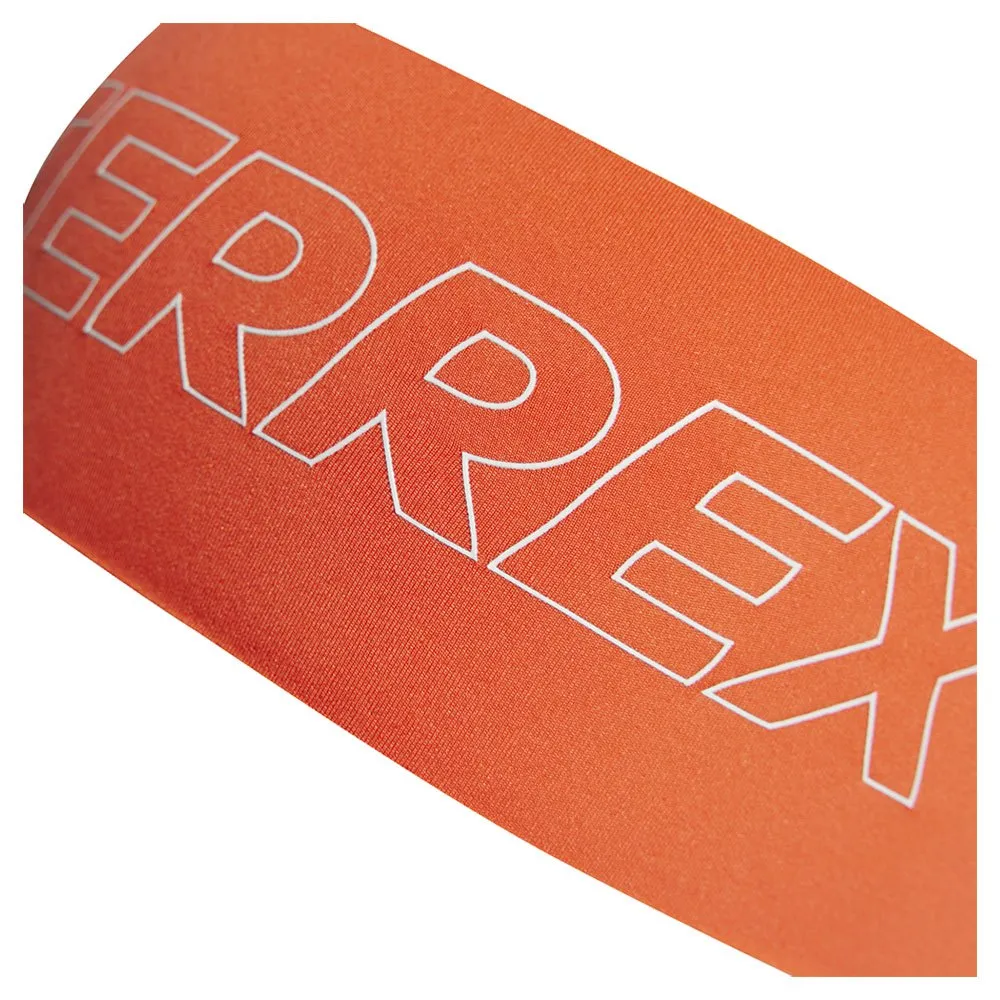 adidas Terrex Aeroready Hodebånd male, Semi impact orange / white