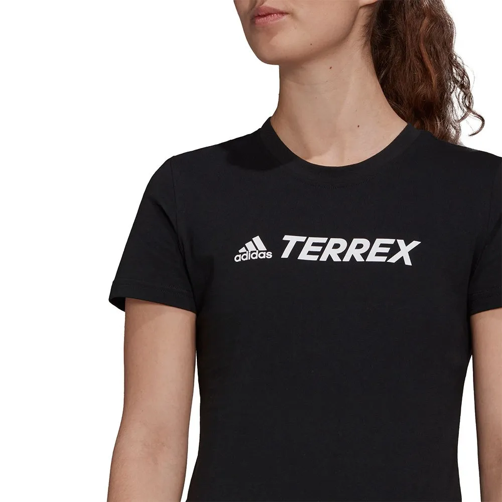 adidas Terrex Better Cotton Classic Logo Kortarmet T-skjorte adidas Terrex Better Cotton Classic Logo Kortarmet T-skjorte