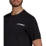 adidas Terrex Better Cotton Mountain Graphic Kortarmet T-skjorte, Black