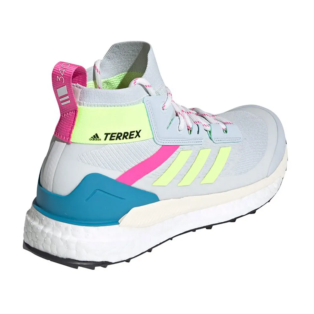 adidas Terrex Free Hiker Primeblue Tursko, Halo blue / hi-res yellow / screaming pink