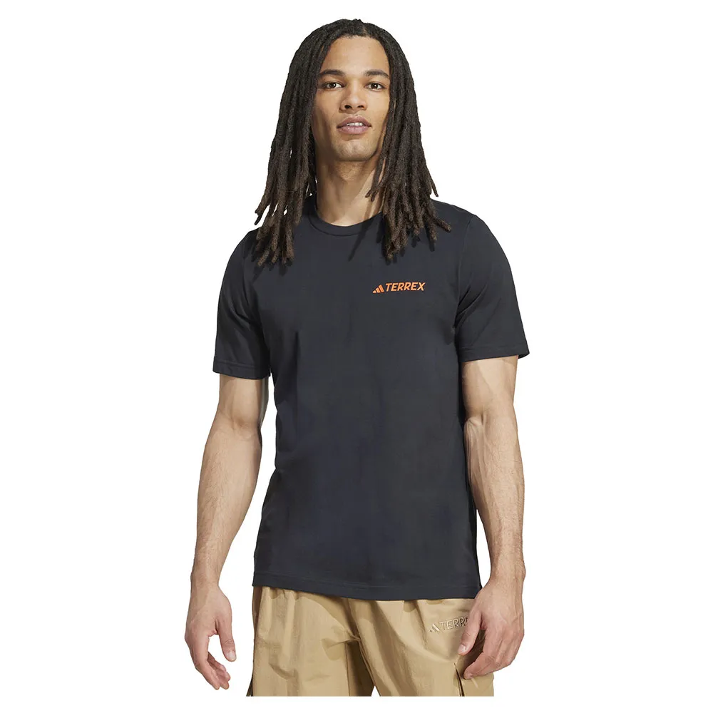 adidas Terrex Graphic Kortarmet T-skjorte