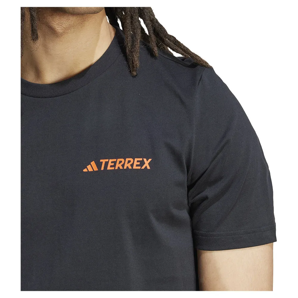 adidas Terrex Graphic Kortarmet T-skjorte