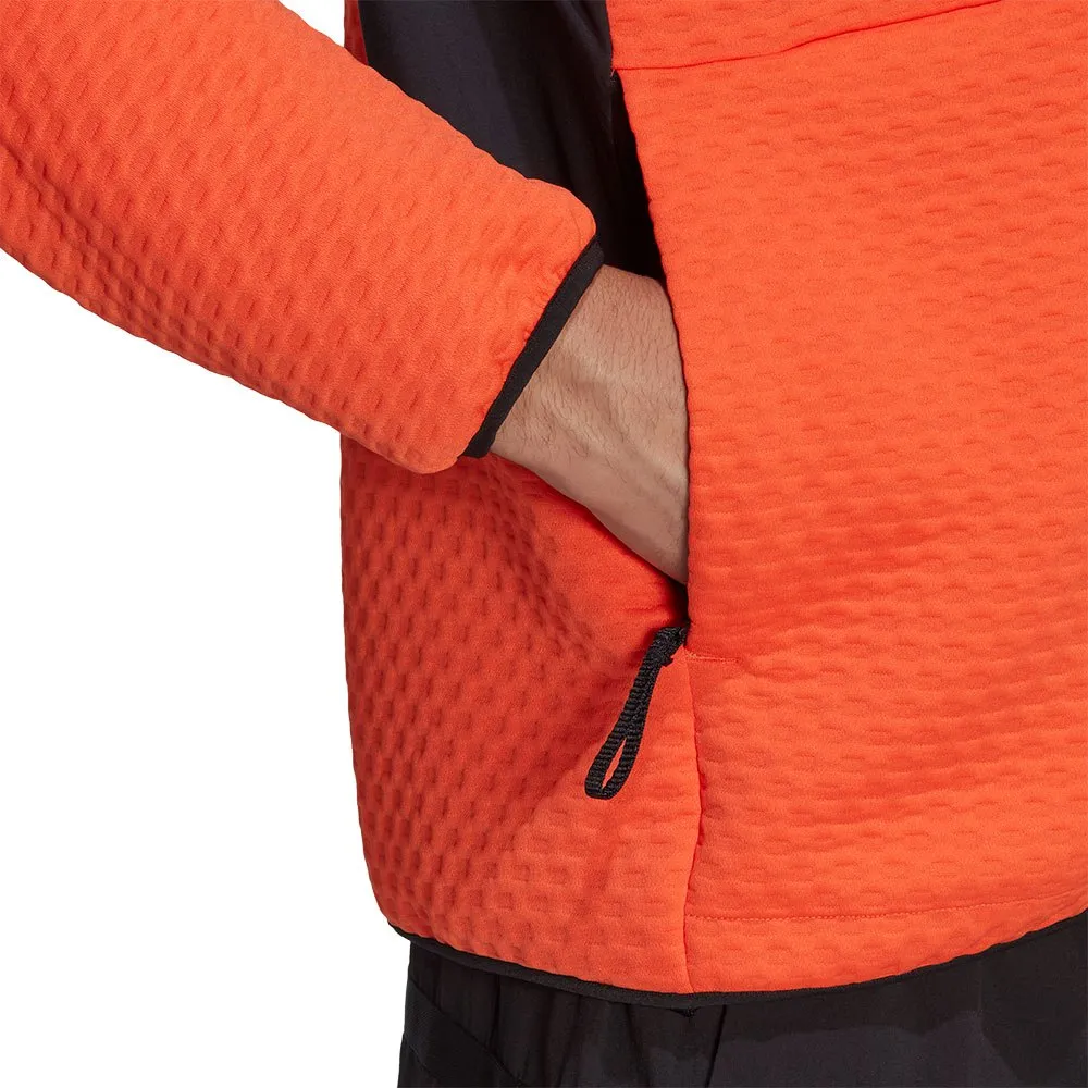adidas Terrex Hike Fleecejakke Med Full Glidelås, Orange