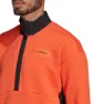 adidas Terrex Hike Fleecejakke Med Full Glidelås, Orange