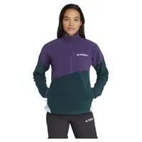 adidas Terrex Multi Climawarm Anorak Fleecejakke Med Halv Glidelås adidas Terrex Multi Climawarm Anorak Fleecejakke Med Halv Glidelås
