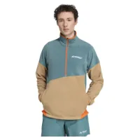 adidas Terrex Multi Climawarm Anorak Fleecejakke Med Halv Glidelås adidas Terrex Multi Climawarm Anorak Fleecejakke Med Halv Glidelås