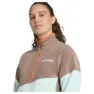 adidas Terrex Multi Climawarm Anorak Fleecejakke Med Halv Glidelås