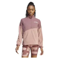 adidas Terrex Multi Climawarm Fleecejakke Med Halv Glidelås