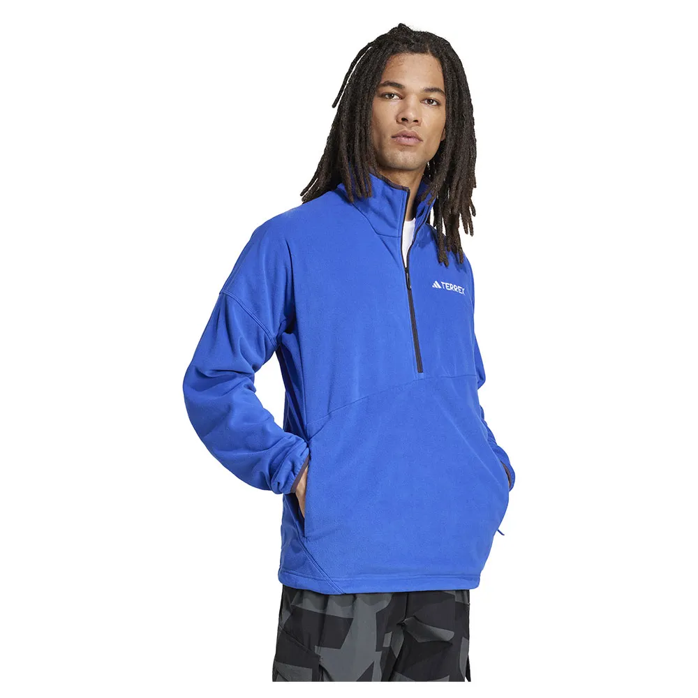 adidas Terrex Multi Climawarm Fleecejakke Med Halv Glidelås adidas Terrex Multi Climawarm Fleecejakke Med Halv Glidelås