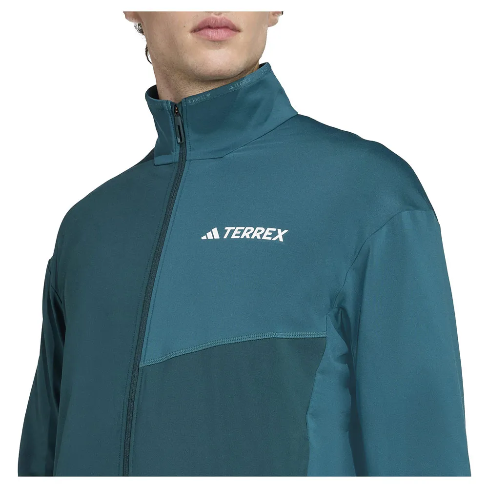 adidas Terrex Multi Climawarm Tech Fleecejakke Med Full Glidelås