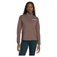 adidas Terrex Multi Climawarm Tech Fleecejakke Med Halv Glidelås adidas Terrex Multi Climawarm Tech Fleecejakke Med Halv Glidelås