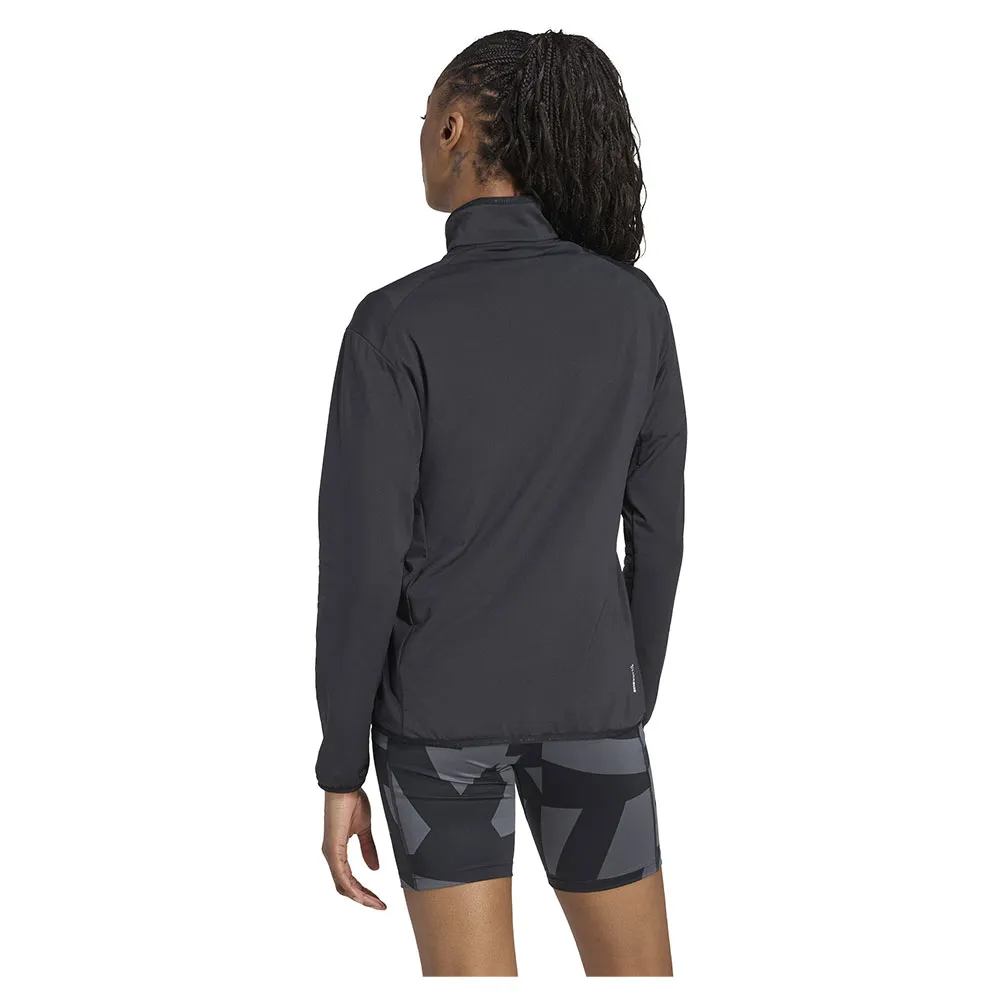 adidas Terrex Multi Climawarm Tech Fleecejakke Med Halv Glidelås adidas Terrex Multi Climawarm Tech Fleecejakke Med Halv Glidelås