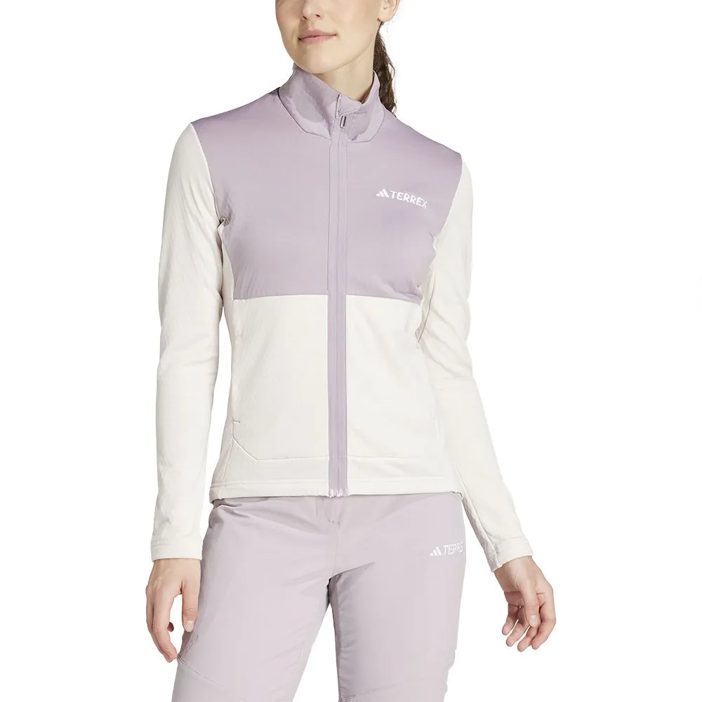adidas Terrex Multi Light Fleecejakke Med Full Glidelås adidas Terrex Multi Light Fleecejakke Med Full Glidelås
