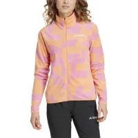adidas Terrex Multi Printed Fleecejakke Med Full Glidelås adidas Terrex Multi Printed Fleecejakke Med Full Glidelås