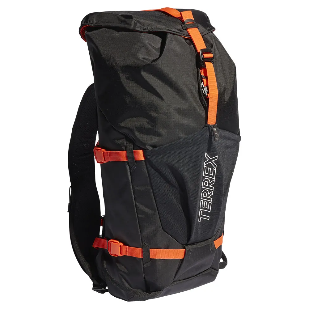 adidas Terrex Rain.rdy Mountaineering 31l Ryggsekk, Black / impact orange