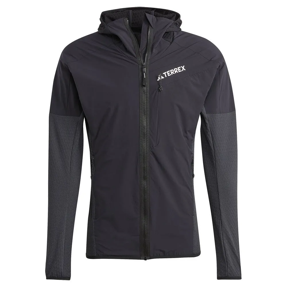 adidas Terrex Techrock Wind Fleece Fleecejakke Med Full Glidelås adidas Terrex Techrock Wind Fleece Fleecejakke Med Full Glidelås