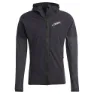 adidas Terrex Techrock Wind Fleece Fleecejakke Med Full Glidelås