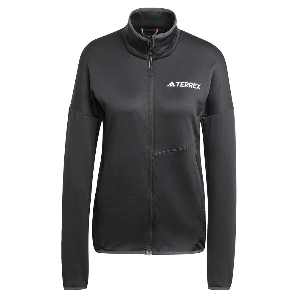 adidas Terrex Xperior Climawarm Light Fleecejakke Med Full Glidelås adidas Terrex Xperior Climawarm Light Fleecejakke Med Full Glidelås