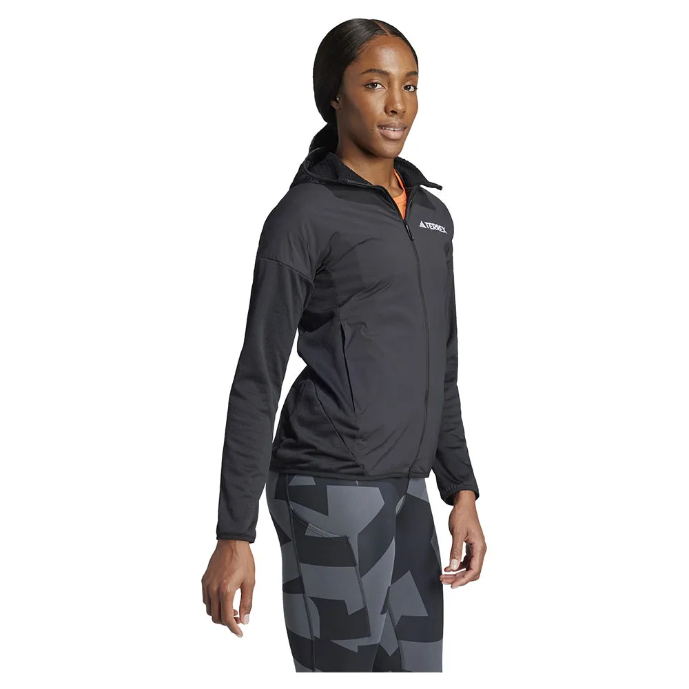 adidas Terrex Xperior Climawarm+ Wind Light Fleecejakke Med Full Glidelås