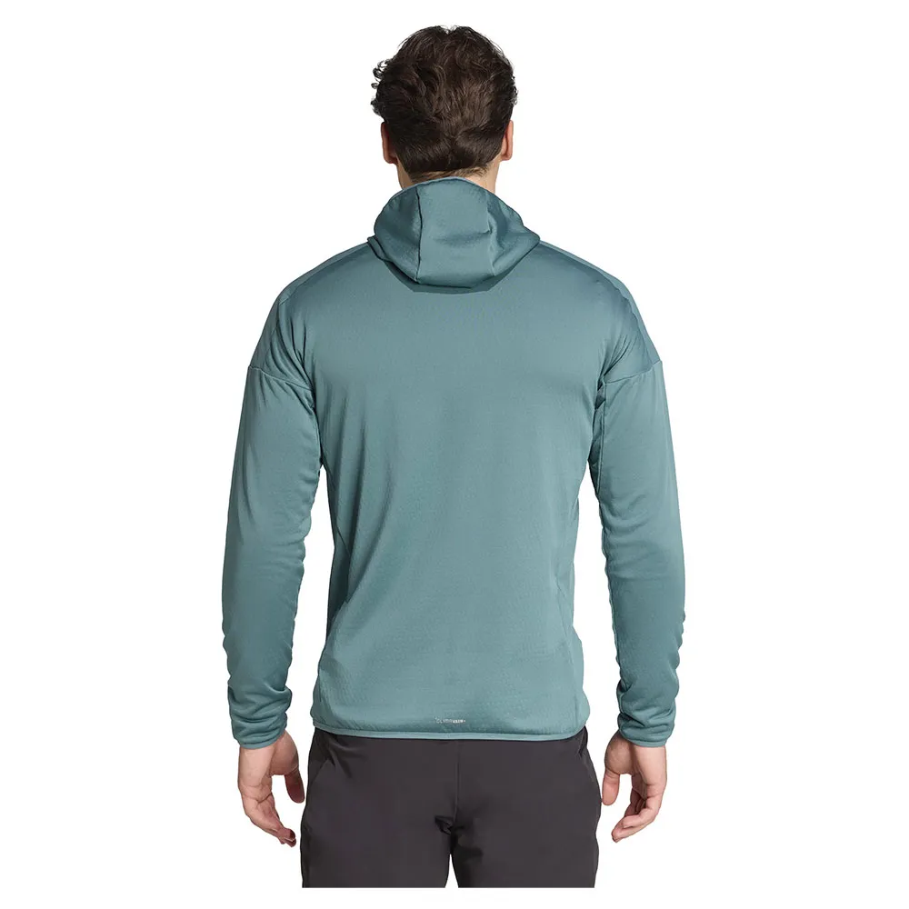 adidas Terrex Xperior Climawarm+ Wind Light Fleecejakke Med Full Glidelås