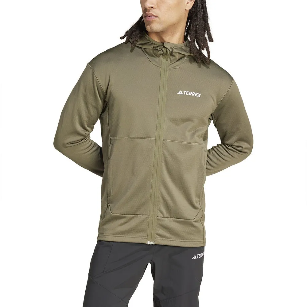 adidas Terrex Xperior Light Fleecejakke Med Full Glidelås adidas Terrex Xperior Light Fleecejakke Med Full Glidelås