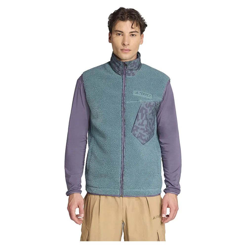 adidas Terrex Xploric High Pile Fleece Vest adidas Terrex Xploric High Pile Fleece Vest