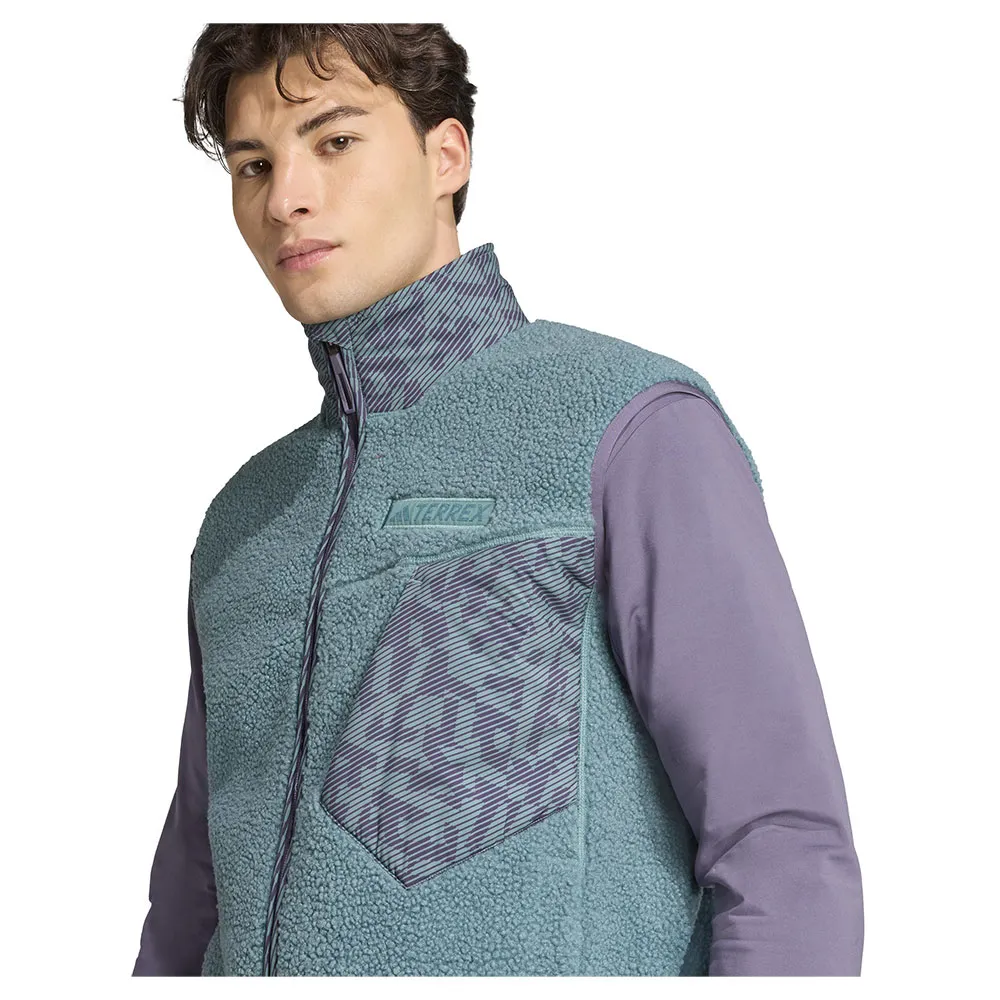 adidas Terrex Xploric High Pile Fleece Vest adidas Terrex Xploric High Pile Fleece Vest