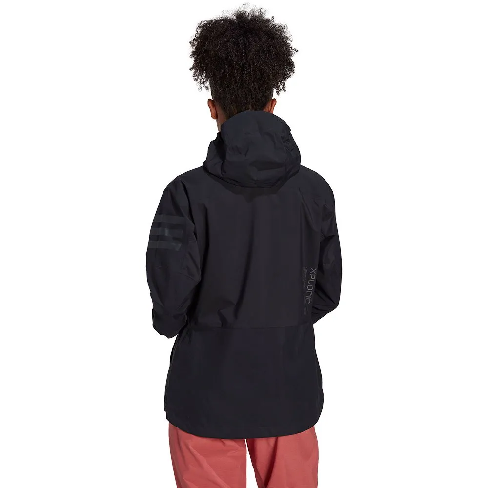 adidas Terrex Xploric Rain.rdy Mountain Jakke, Black adidas Terrex Xploric Rain.rdy Mountain Jakke, Black