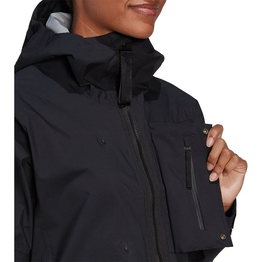 adidas Terrex Xploric Rain.rdy Mountain Jakke, Black adidas Terrex Xploric Rain.rdy Mountain Jakke, Black