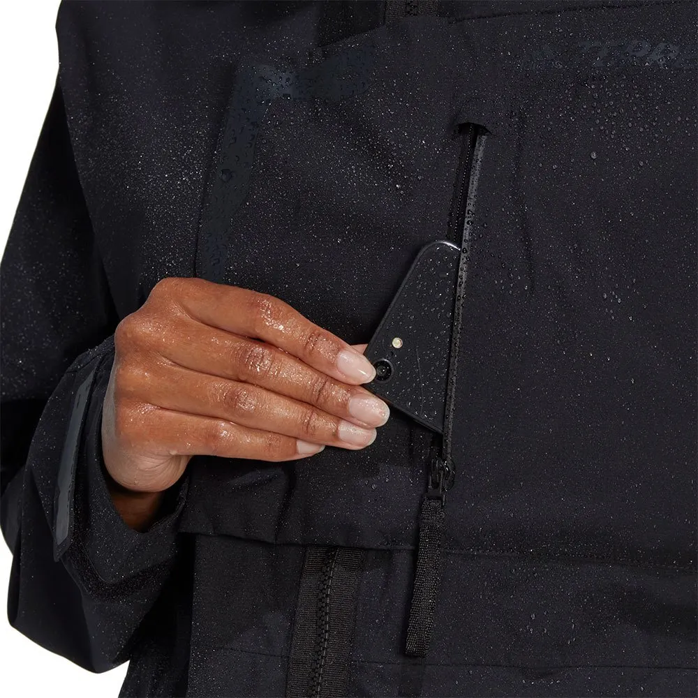 adidas Terrex Xploric Rain.rdy Mountain Jakke, Black adidas Terrex Xploric Rain.rdy Mountain Jakke, Black