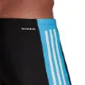 adidas Three Second Badeshorts Boxer male, Black / real blue