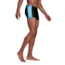 adidas Three Second Badeshorts Boxer male, Black / real blue