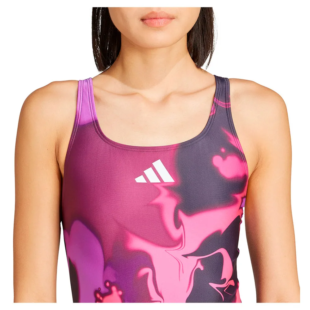 adidas Tie-dyed Graphic V-back Badetøy female
