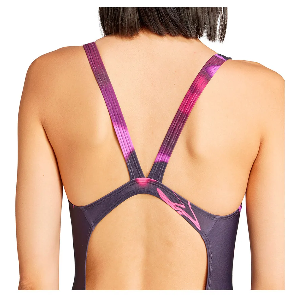 adidas Tie-dyed Graphic V-back Badetøy female