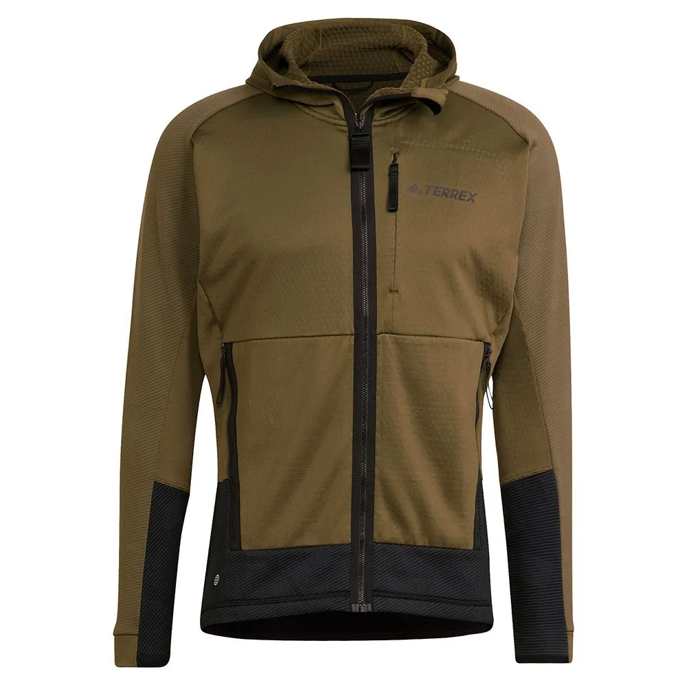 adidas Tx Fleecejakke Med Full Glidelås