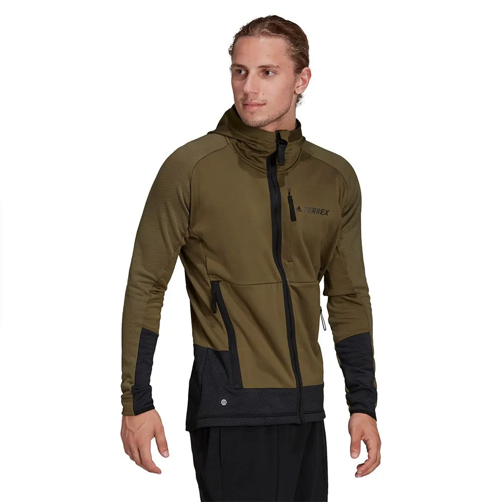 adidas Tx Fleecejakke Med Full Glidelås