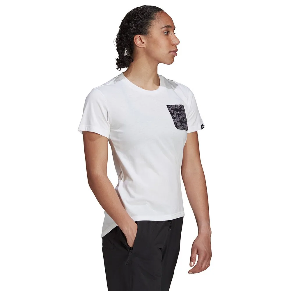 adidas Tx Pocket Kortarmet T-skjorte