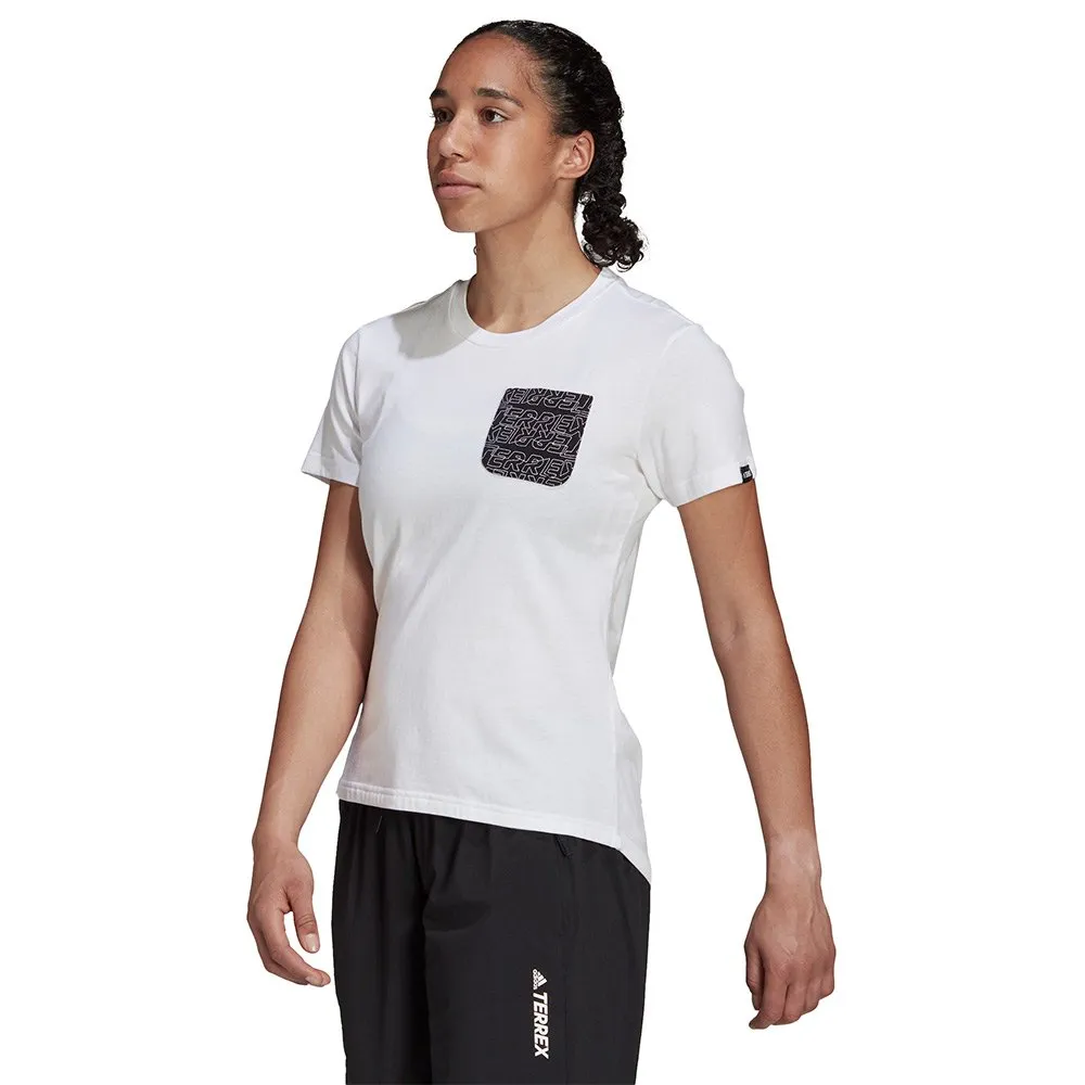 adidas Tx Pocket Kortarmet T-skjorte