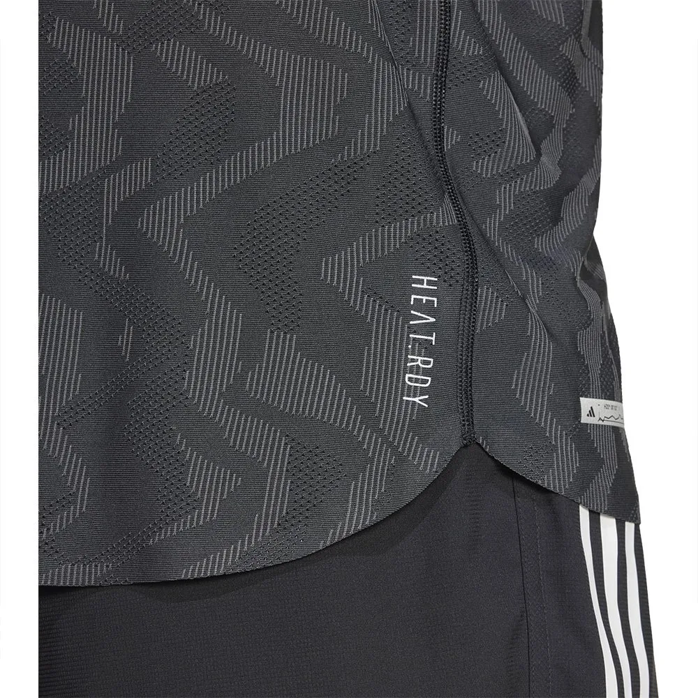 adidas Ultimate Engineered Running Ermeløs T-skjorte male, Black adidas Ultimate Engineered Running Ermeløs T-skjorte male, Black
