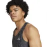 adidas Ultimate Engineered Running Ermeløs T-skjorte male, Black