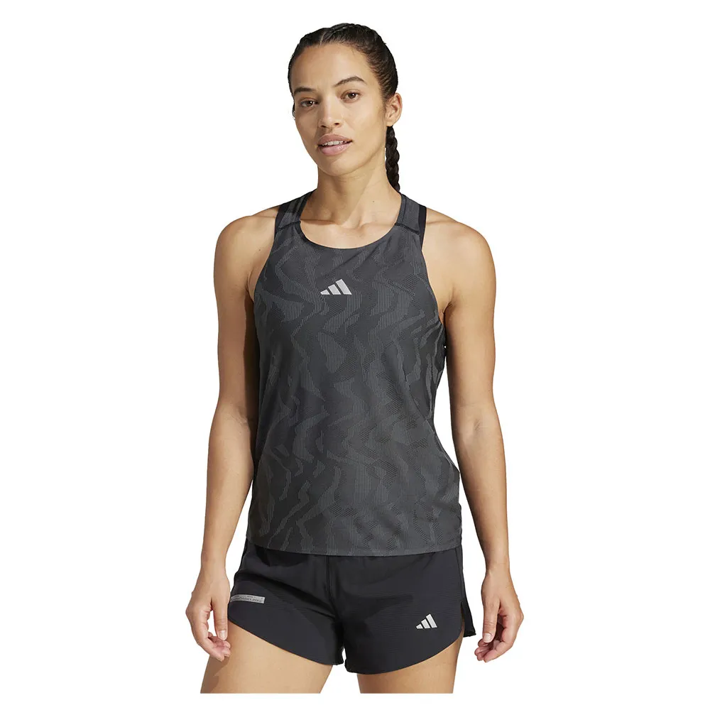 adidas Ultimate Running Engineered Climacool+ Ermeløs T-skjorte female
